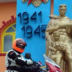 Wendepunkt Stalingrad Motorradreise
